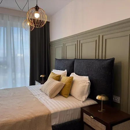 Cozy Cityscape Green, Modern Designer *