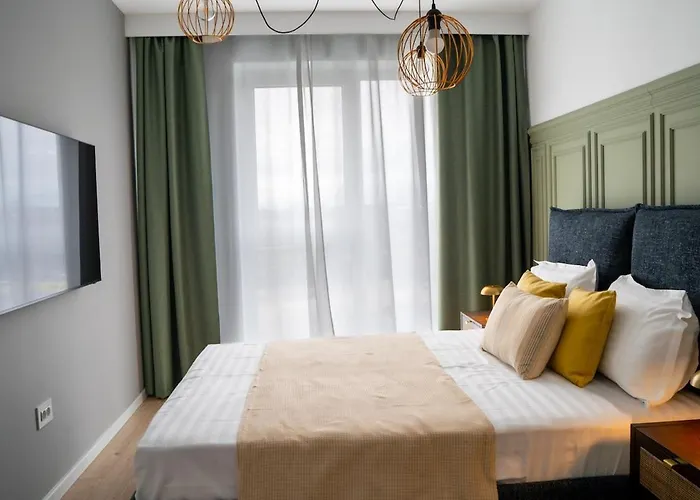 Cozy Cityscape Green, Modern Designer * Brasov