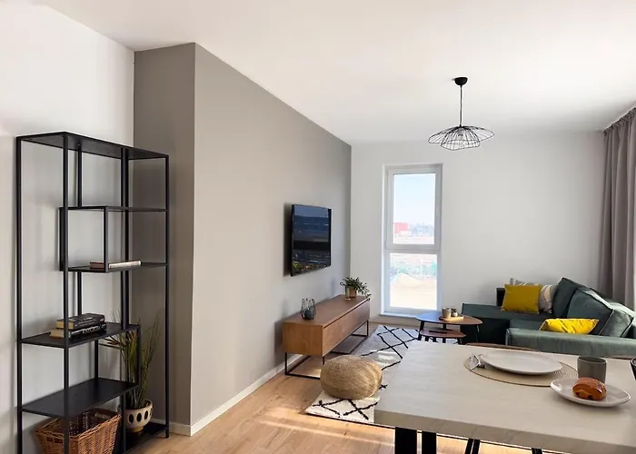 Cozy Cityscape Green, Modern Designer * Brasov